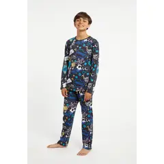 KAYSER - Pijama Teens Algodón 661813M - Azul