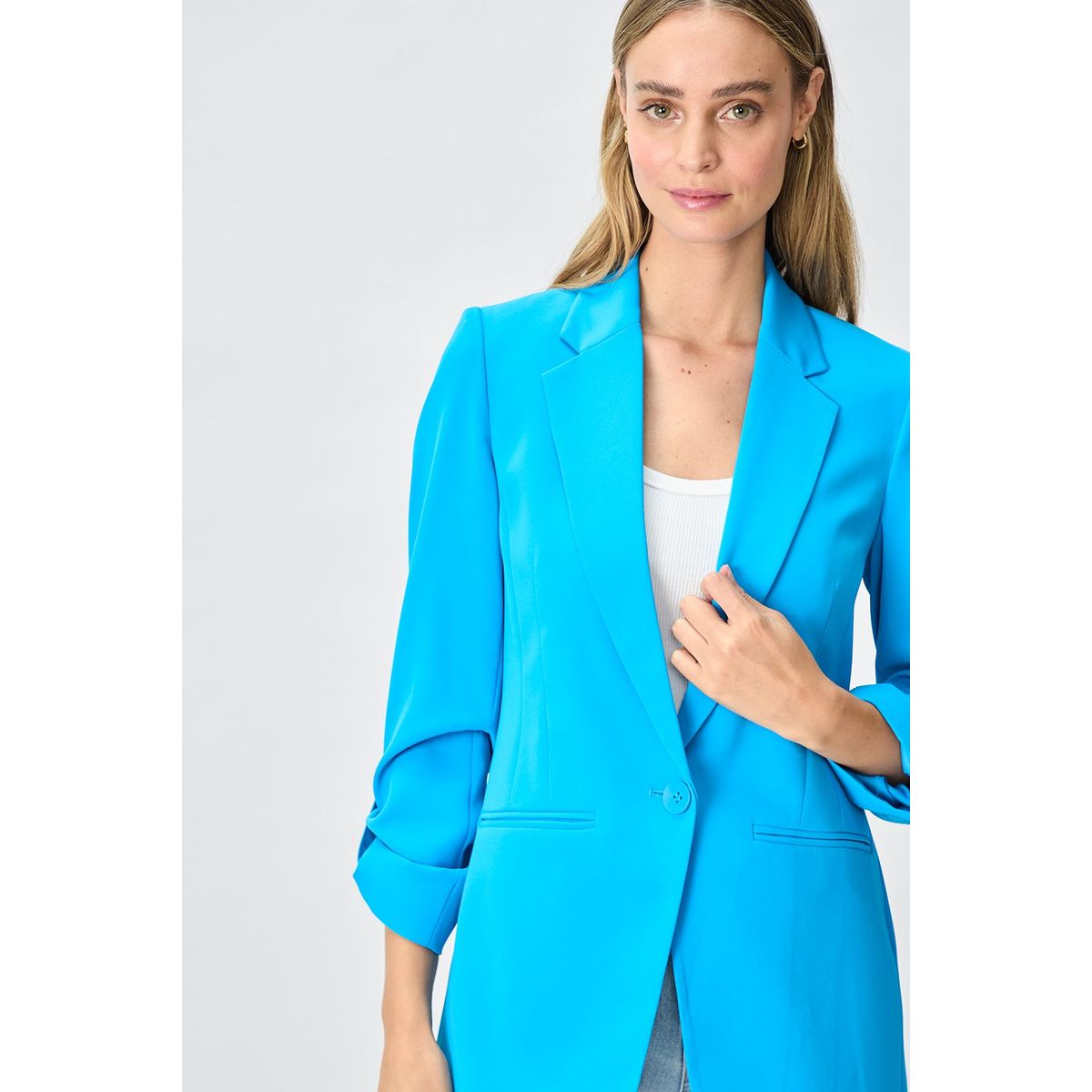 IO - Blazer Azulino Mujer Io