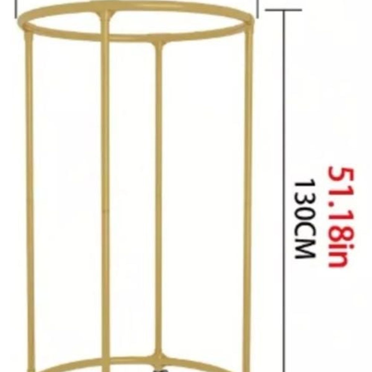 GENERICO - Perchero Organizador Circular Giratorio Negro con ruedas