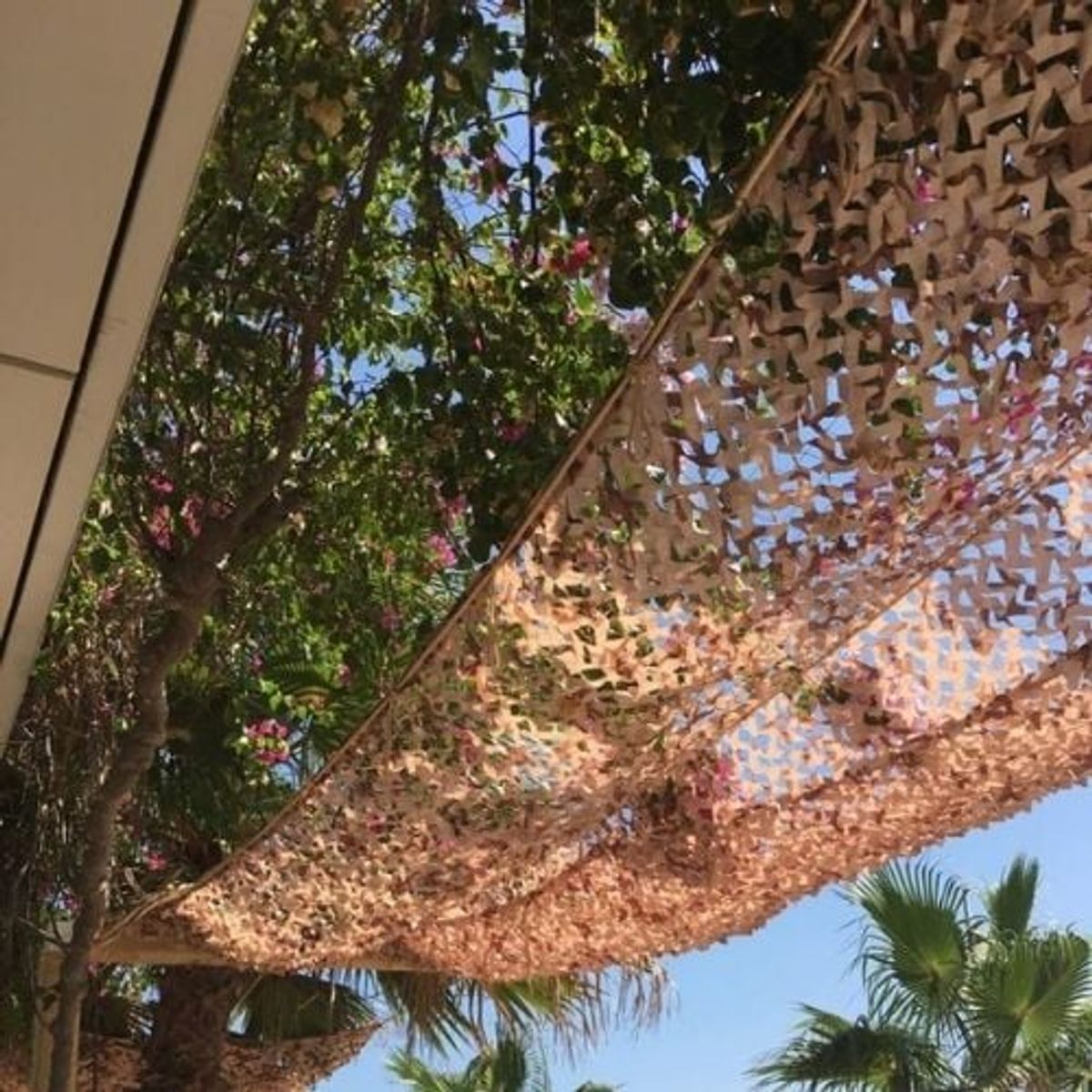 TREETOP - Malla Decorativa Camo de 3,0 x 6,0 Color Arena