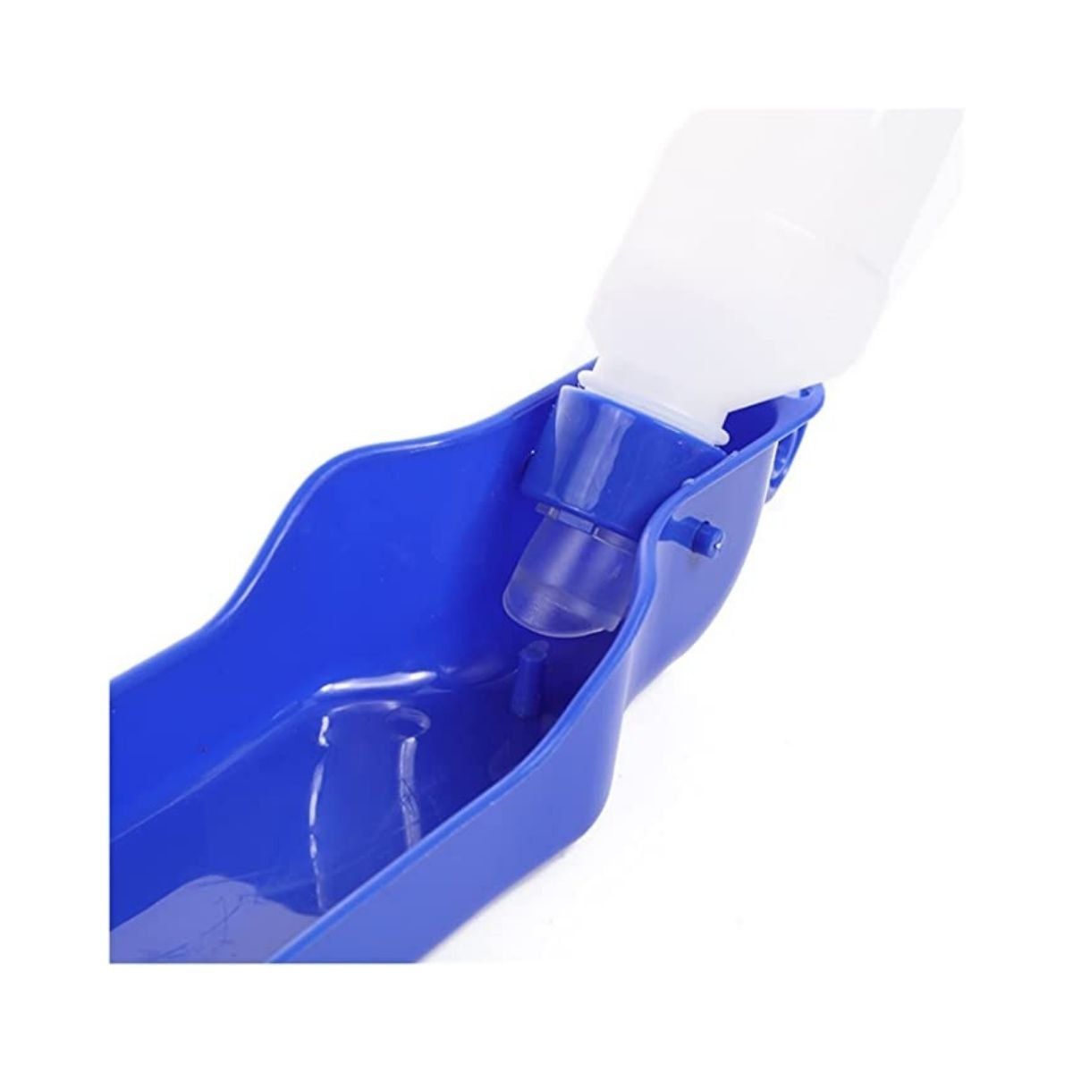 GENERICO - Bebedero Portátil Para Mascotas 500ml Perros Gatos Azul