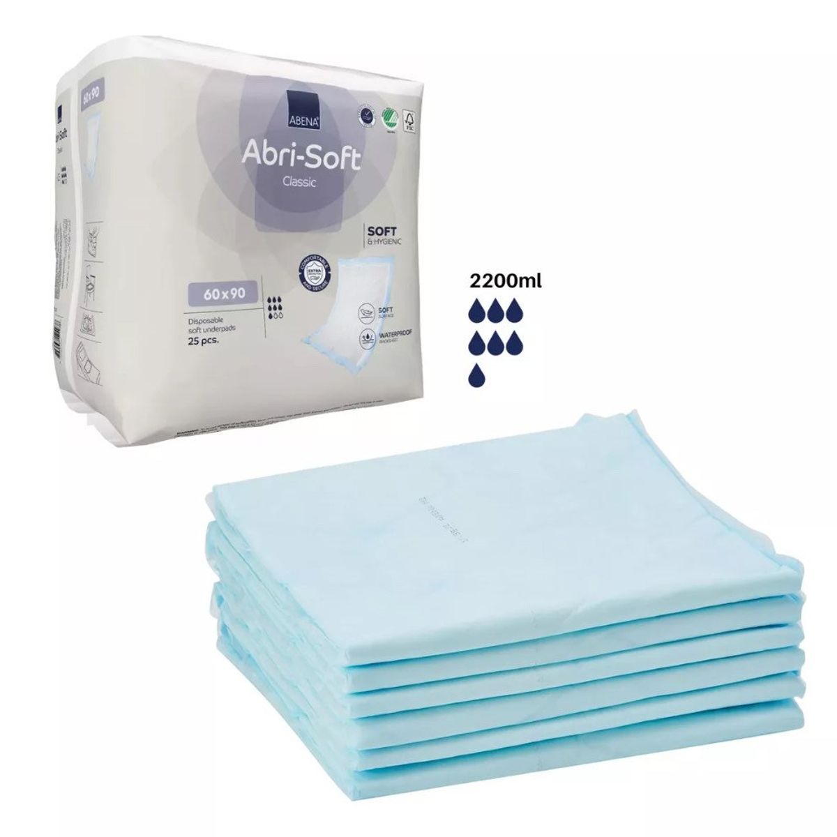ABRI SOFT - Sabanilla Abrisoft Classic ABSORCION 2.200 ml