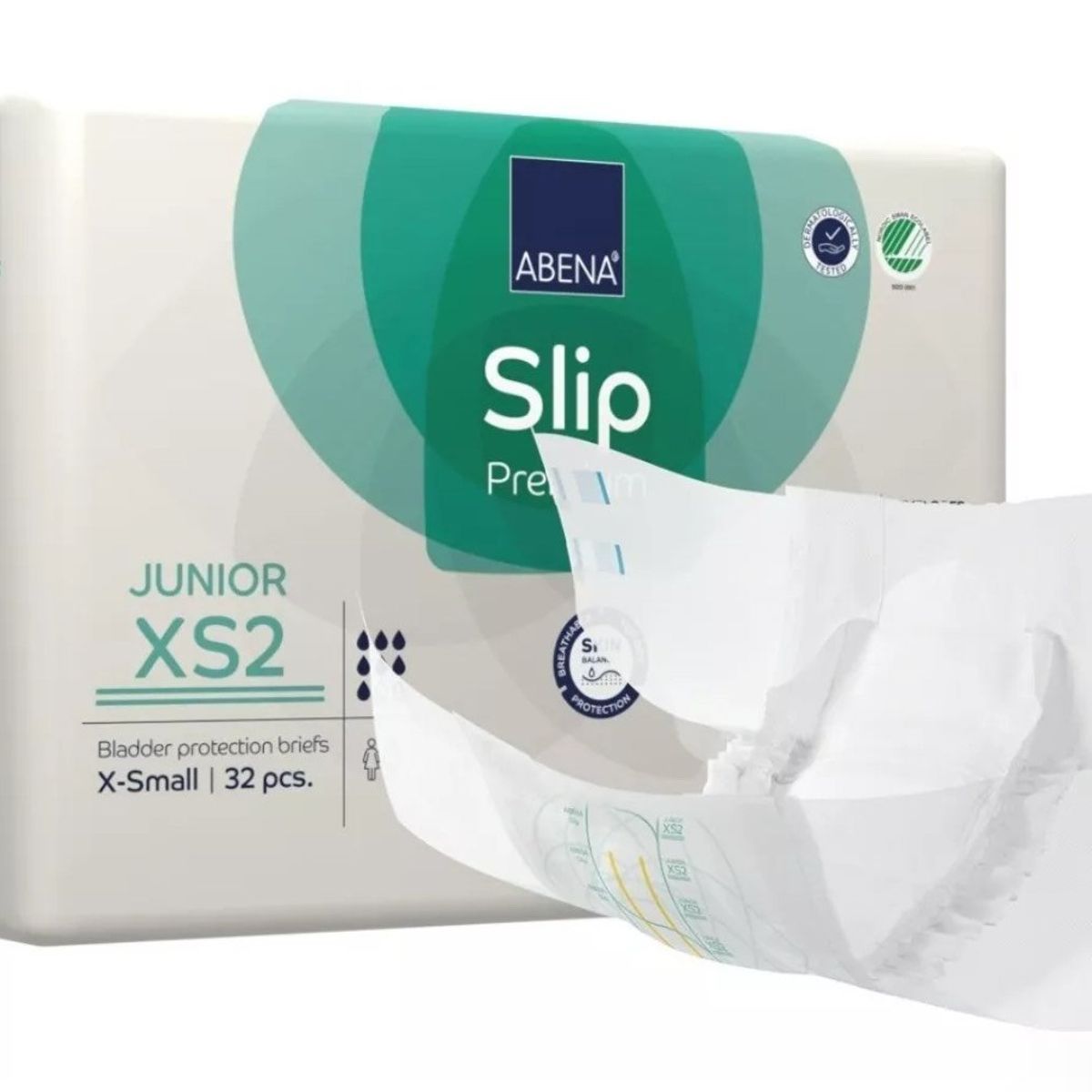 ABENA - Pañal Abena Slip Junior Xs2