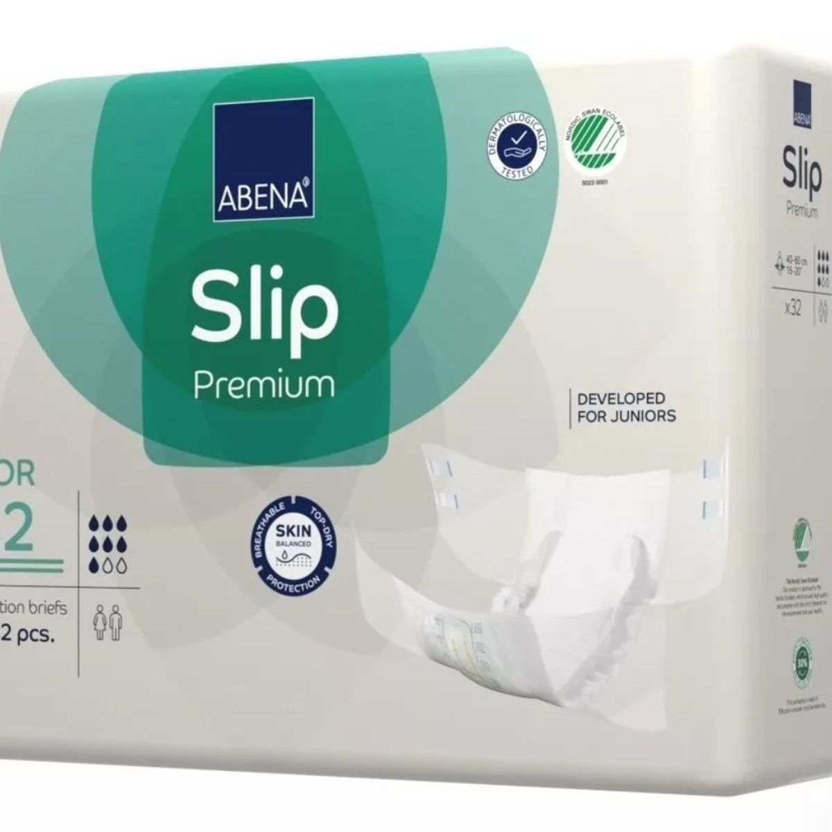 ABENA - Pañal Abena Slip Junior Xs2