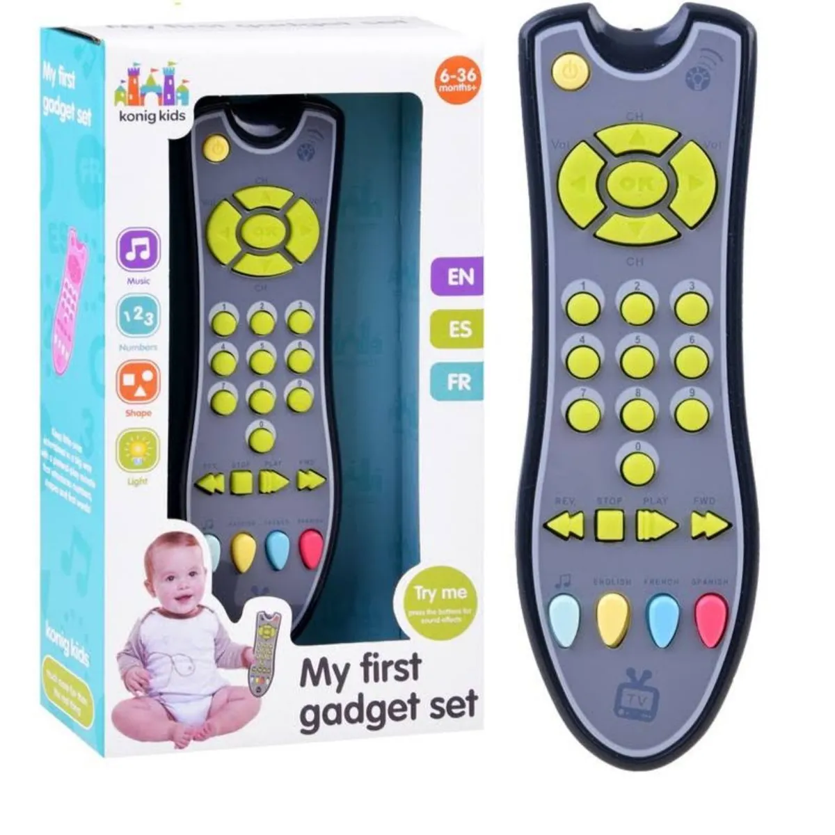 GENERICO - Control Remoto De Televisor De Juguete Didáctico Para Bebés