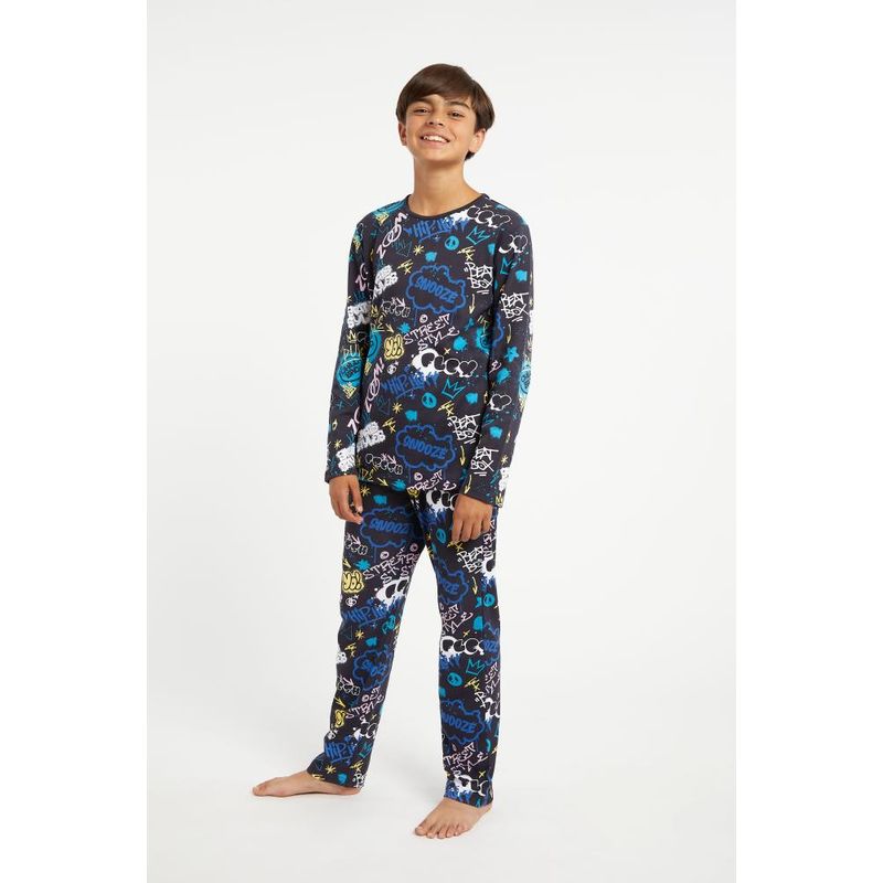 KAYSER - Pijama Teens Algodón 661813M Kayser - Azul