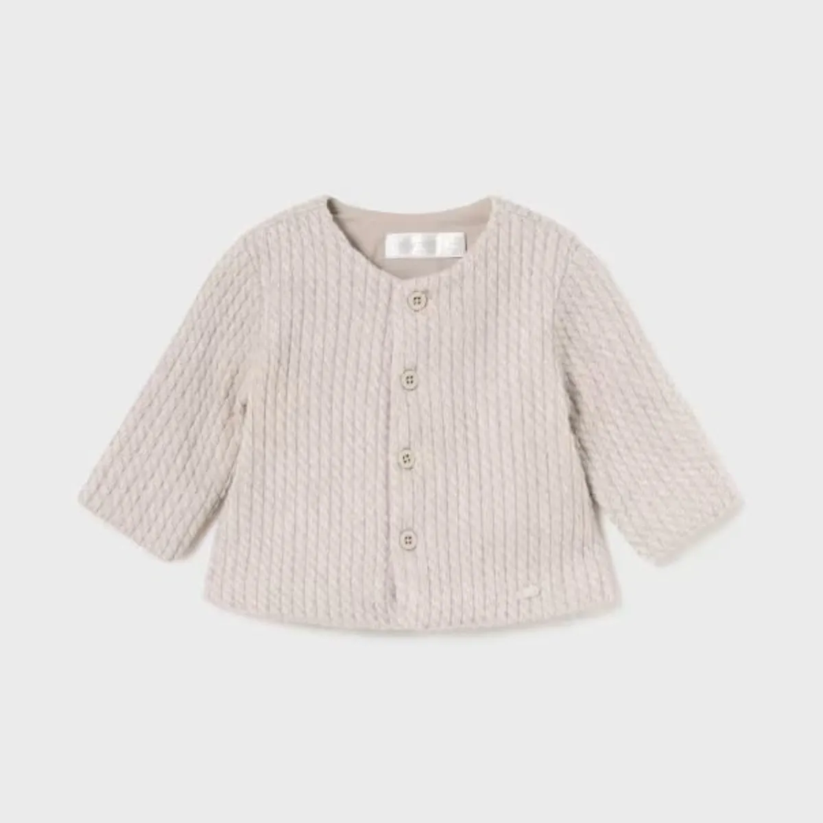 MAYORAL - Elegante Conjunto 3 piezas conejito recién nacida