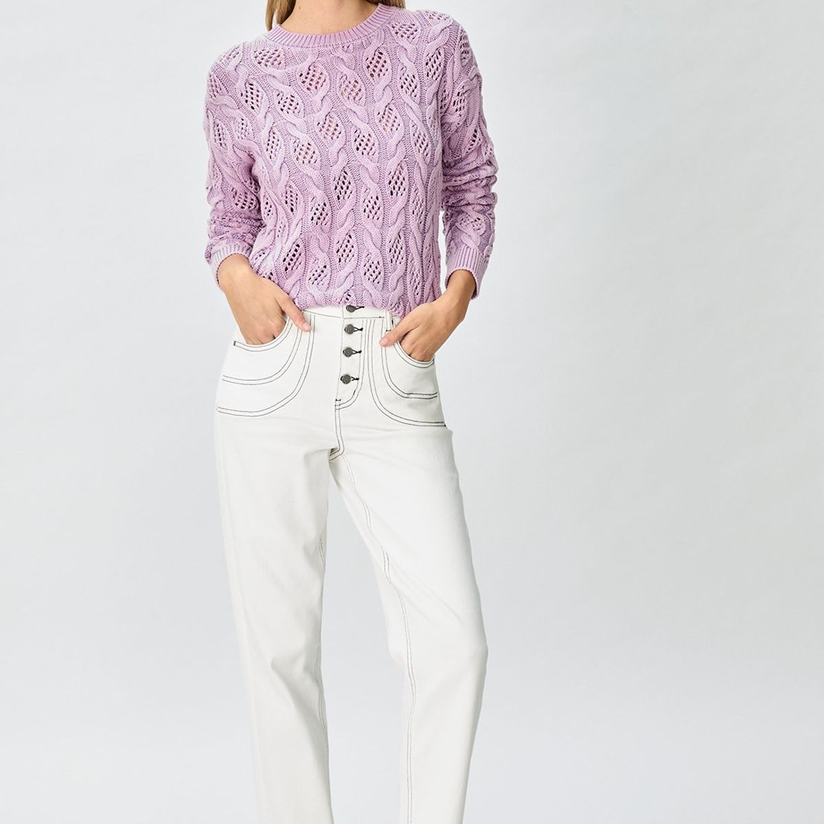 IO - Sweater Morado Mujer Io