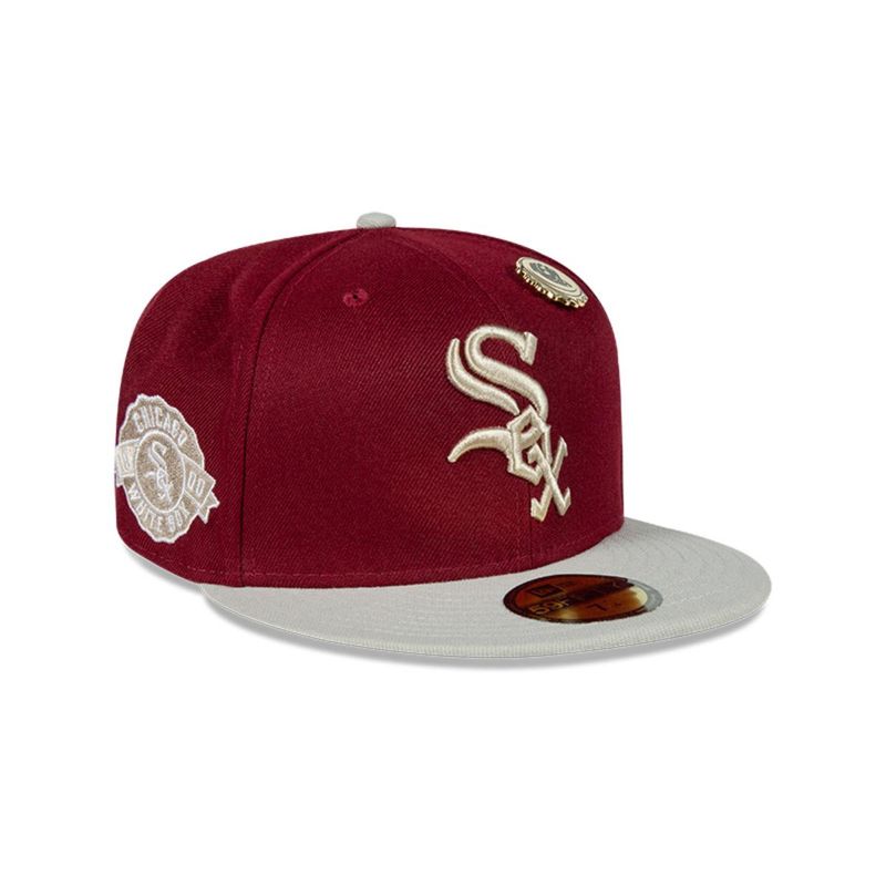 NEW ERA - Gorra 59Fifty Chicago White Sox MLB Beer Pack Cardinal_.