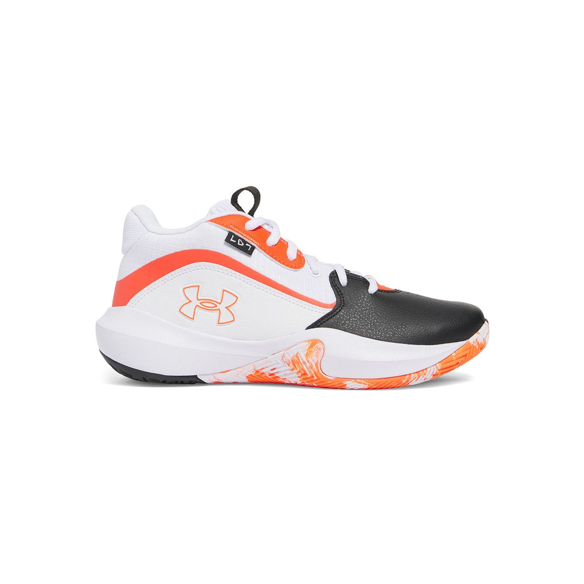 UNDER ARMOUR - Zapatillas Lockdown 7 basket Blanco niños UNDER ARMOUR