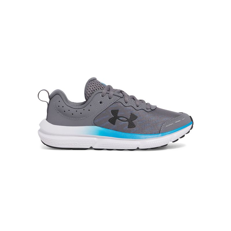 UNDER ARMOUR - Zapatillas run Assert 10 para niños gris UNDER ARMOUR