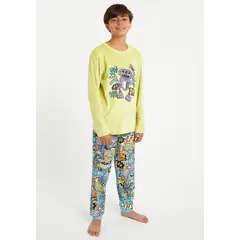 KAYSER - Pijama Teens Plush 661815M - Verde