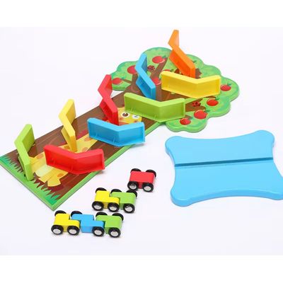 Imagen 2 del producto Pista Arbol De Autos Juguete Didáctico De Madera Para Niños