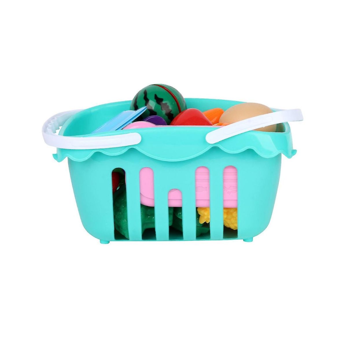 GENERICO - Juguete Didáctico De Comida Frutas Con Velcro