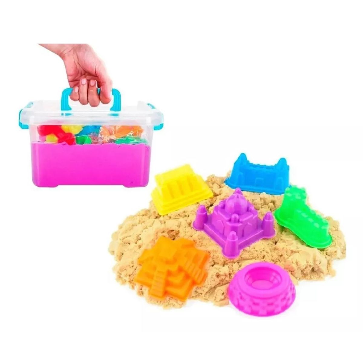 GENERICO - Caja Arena Mágica De 1kg Juego