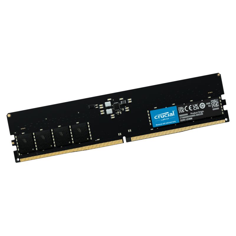 CRUCIAL - Memoria RAM Crucial CT16G56C46U5 16 GB DDR5 5600Mhz