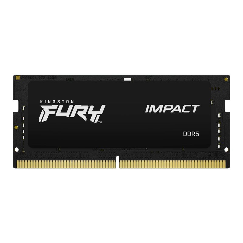 KINGSTON - Memoria RAM Kingston Fury Impact Black 32 GB DDR5 5600 MHz