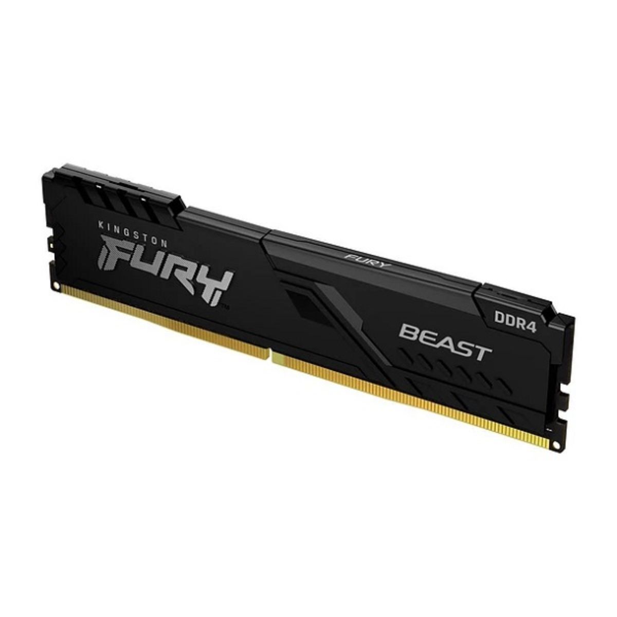 KINGSTON - Memoria RAM Kingston Fury Beast Black 32 GB DDR4 3200 MTs