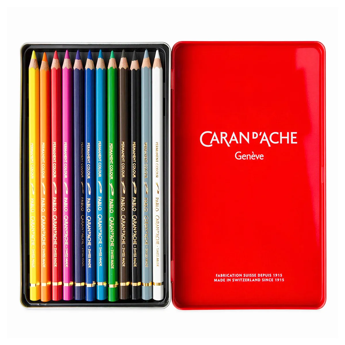 GENERICO - Lápices de Colores Pablo Caran D Ache Set 12
