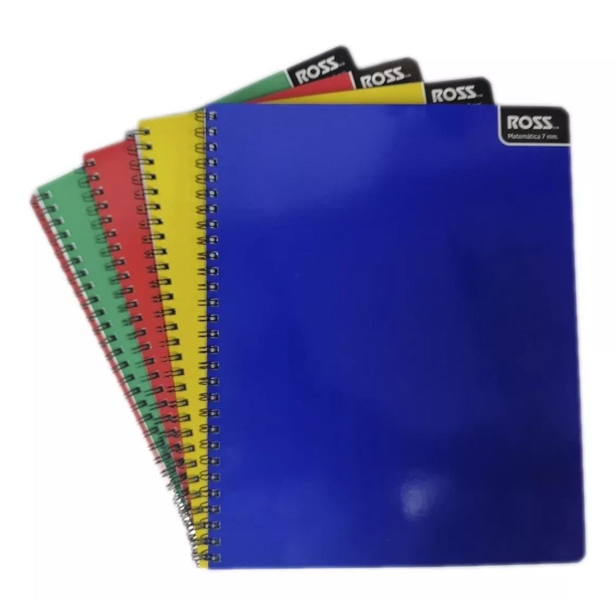 GENERICO - Pack 10 cuad. universitarios Doble espiral