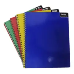 GENERICO - Pack 10 cuad. universitarios Doble espiral