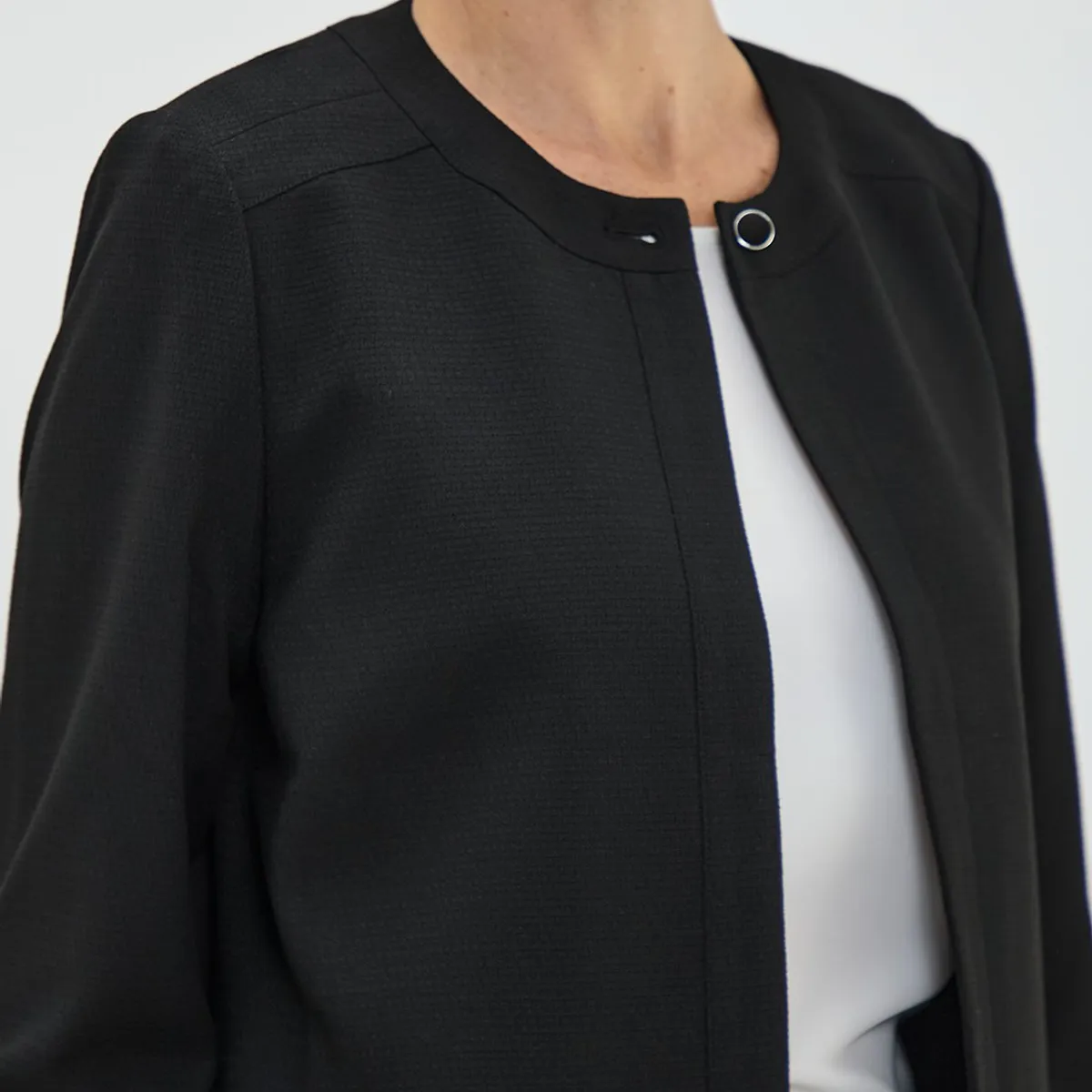 MA GRIFFE - Chaqueta Negro Mujer Magriffe