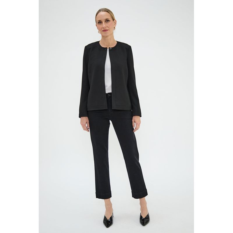 MA GRIFFE - Chaqueta Negro Mujer Magriffe
