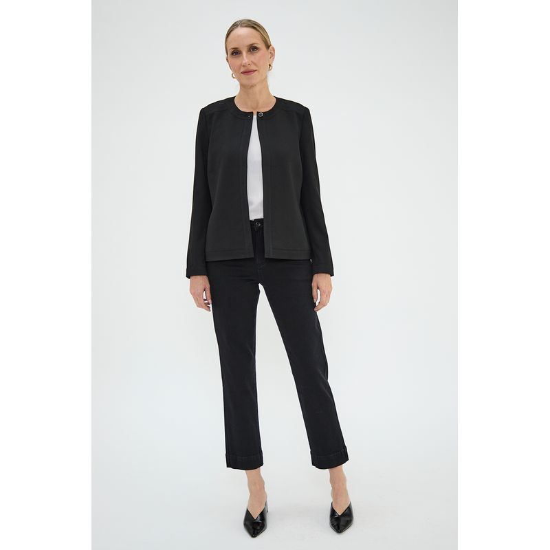 MA GRIFFE - Chaqueta Negro Mujer Magriffe