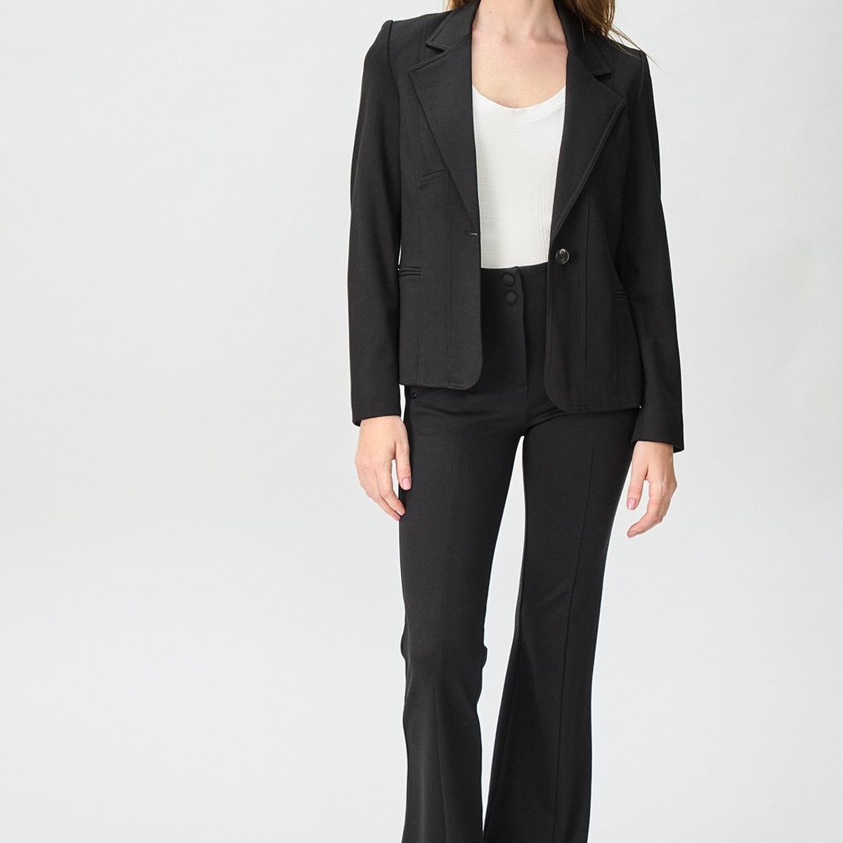 IO - Blazer Negro Mujer Io