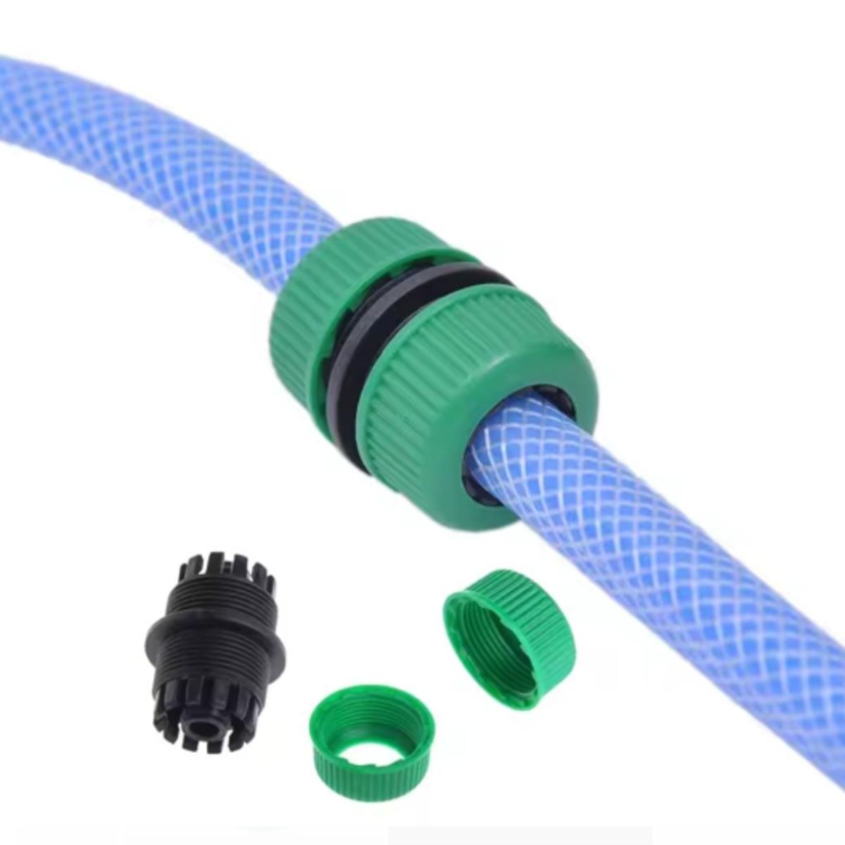 GENERICO - Acople Conector Para Mangueras Riego Jardin NARANJA