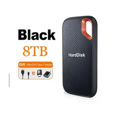GENERICO - Disco Duro Externo 8 TB USB3.1/Tipo-C