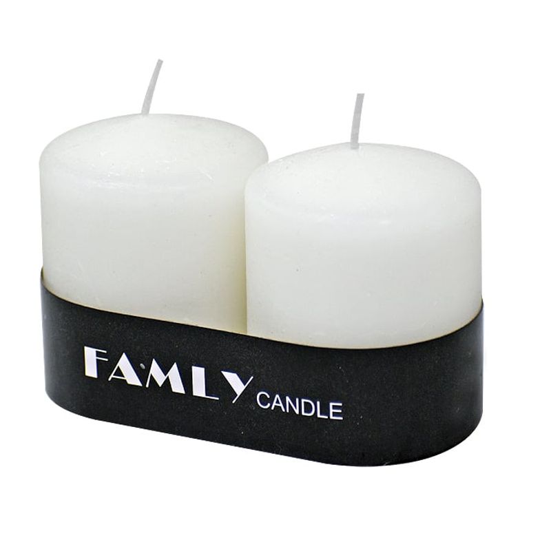 GENERICO - Set 2 Velas  ( No Aromaticas )