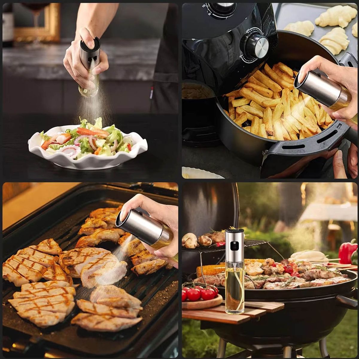 SUNNEX - PULVERIZADOR ACEITE COCINA 100 ML