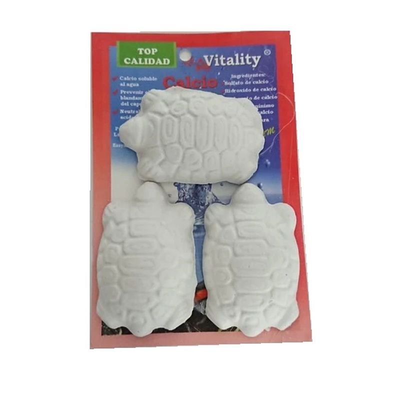 GENERICO - Calcio en Pastilla para Tortugas Acuáticas Pack x3