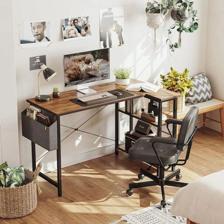 Escritorio Esquinero Silvano 120cm - Ideal Home Office