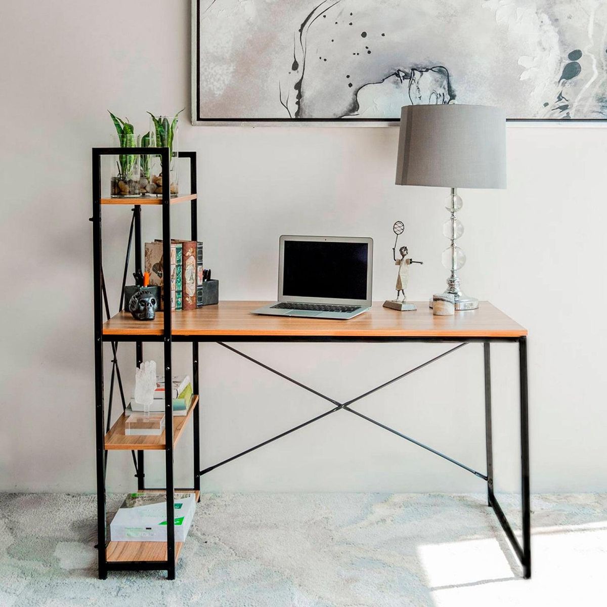 PANDALINO - Escritorio Riccardo 120cm - Minimalismo y funcionalidad