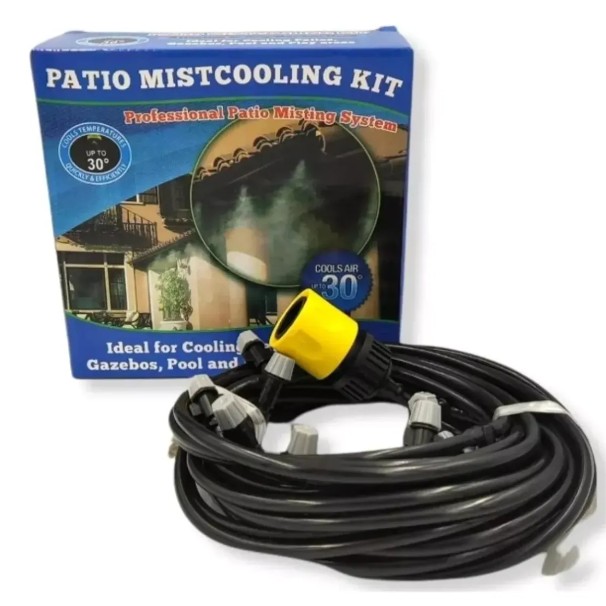 GENERICO - Kit Sistema De Riego Para Patio O Terraza Mistcooling
