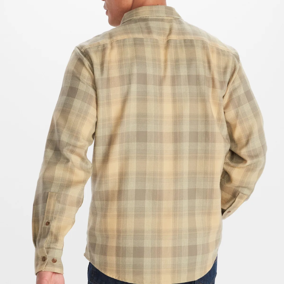 MARMOT - Camisa Manga Larga Fairfax Novelty Hombre Beige