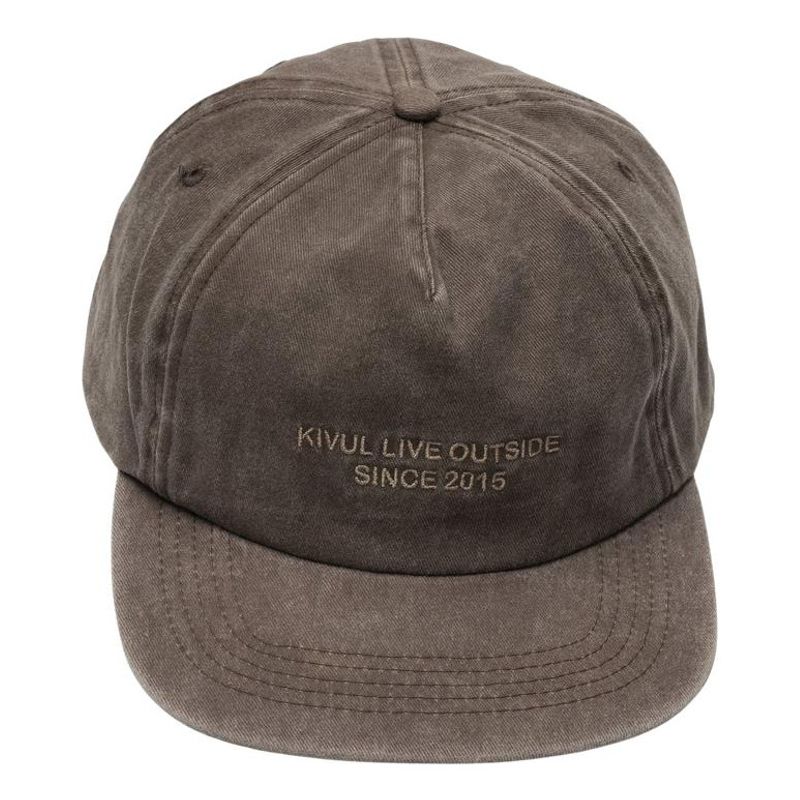 KIVUL - Jockey Adulto Logo Unisex Adulto Café