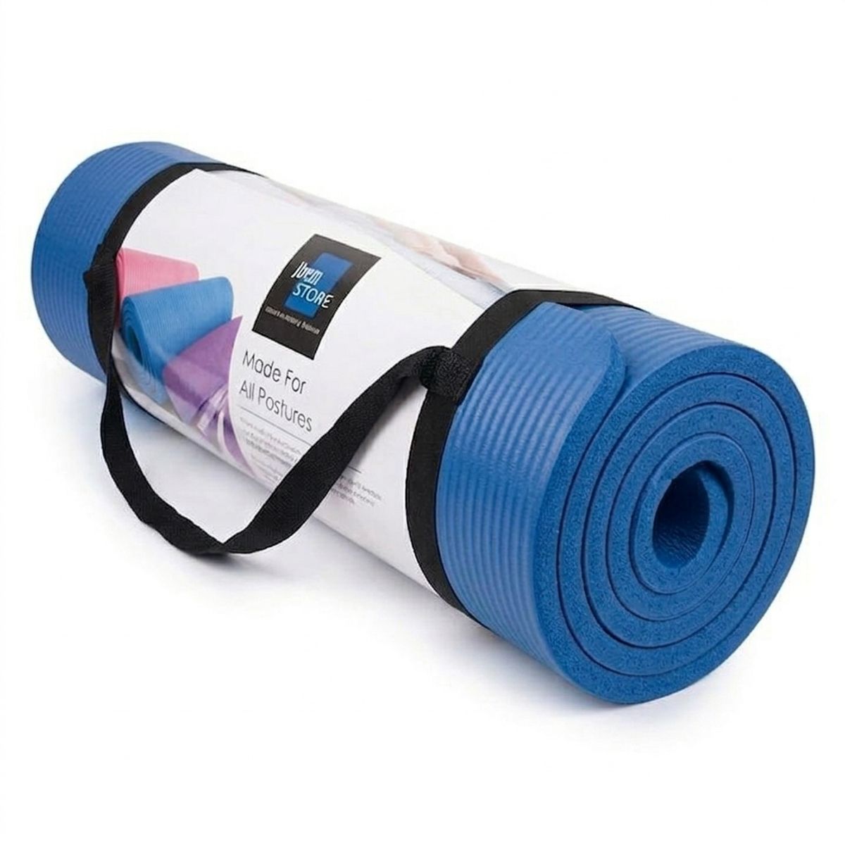 ELECTROMOVIL - Mat de Yoga 15mm de grosor Antideslizante