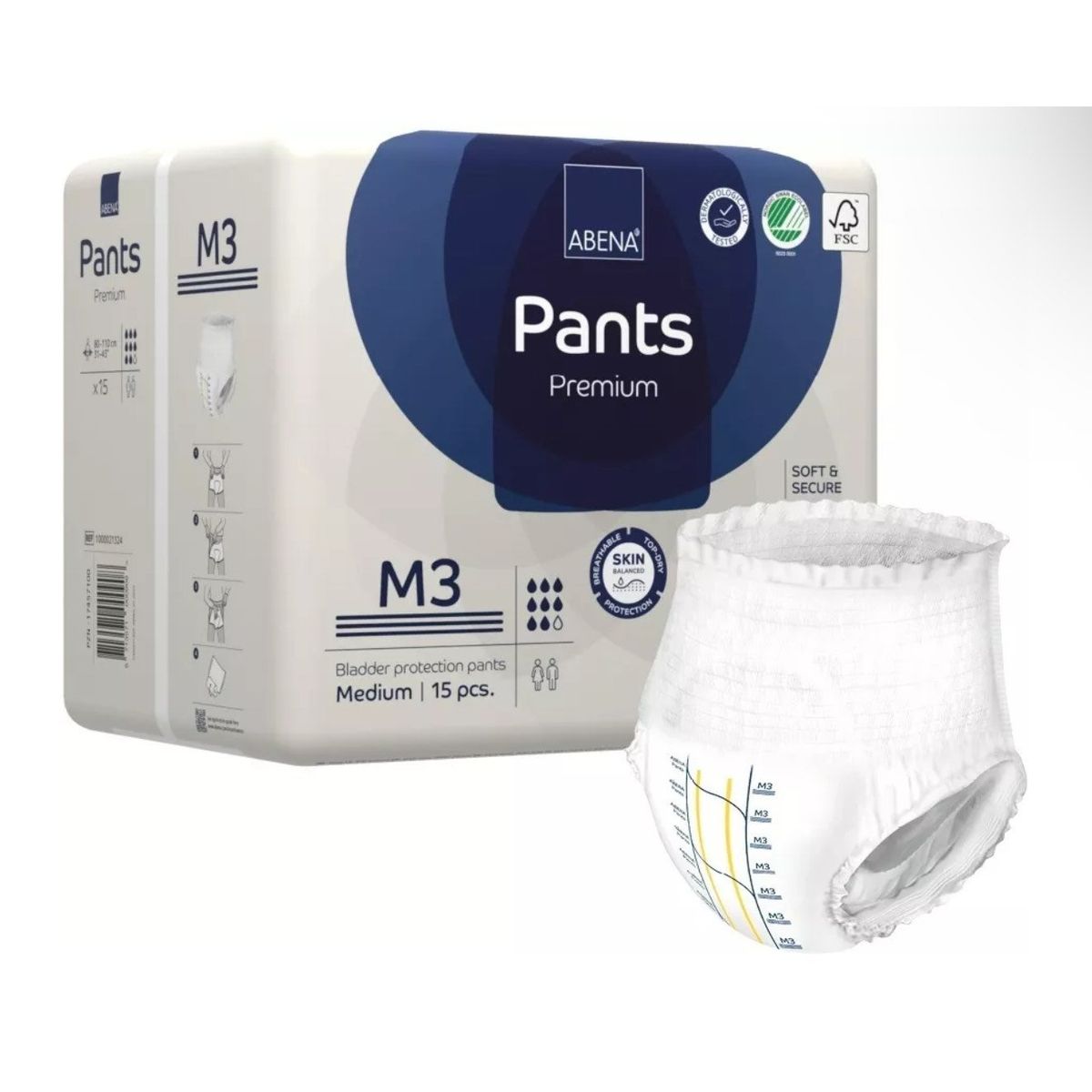 ABENA - Pañal Calzón Abena Pants M3