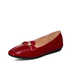 WEIDE - Mocasin Casual Mujer Vintage Charol Plano YOU509