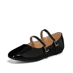 WEIDE - Ballerina Casual Mujer Moda Charol Plano YOU503