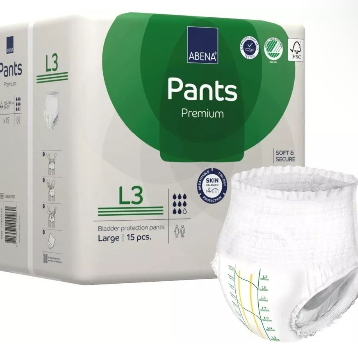 ABENA - Pañal Calzón Abena Pants L3
