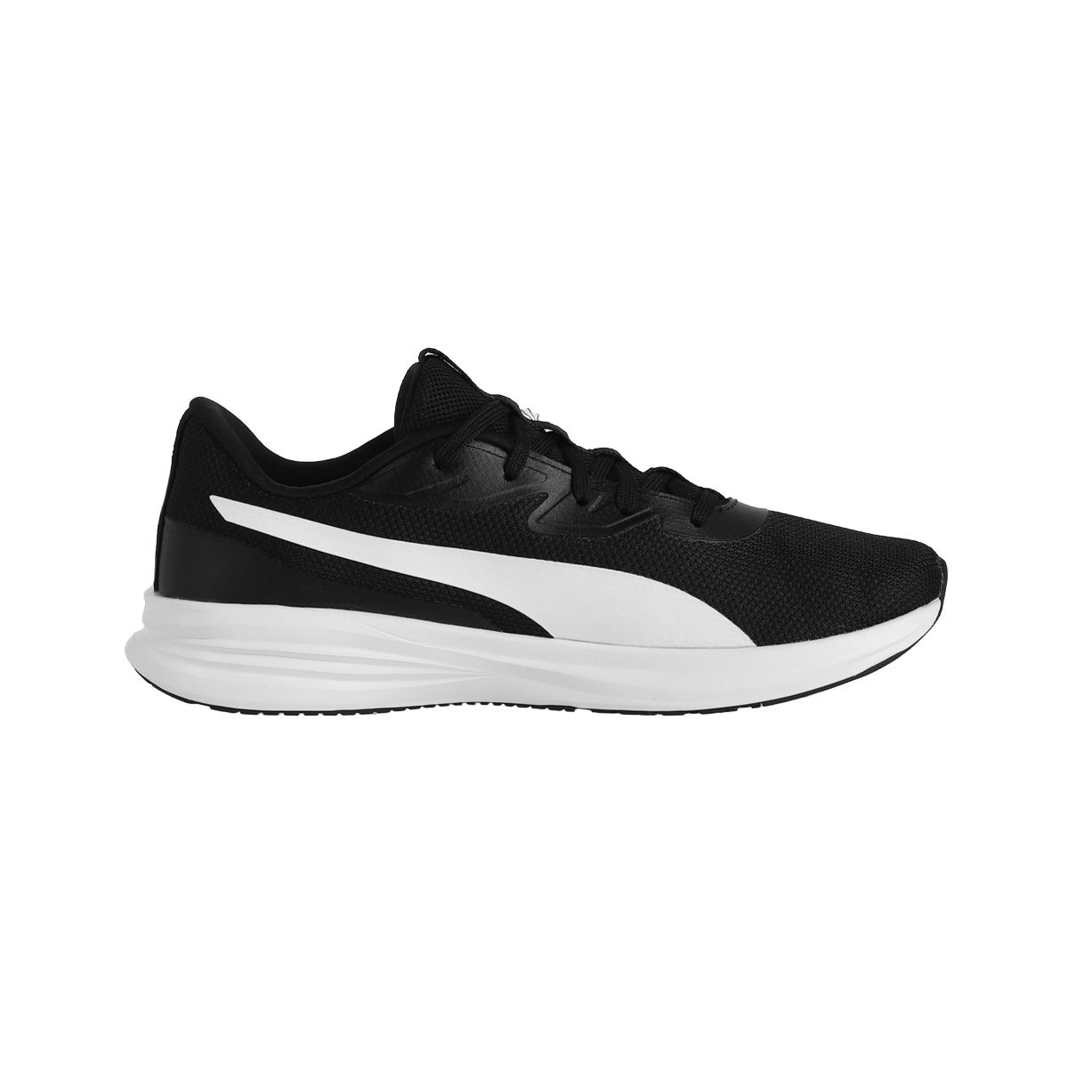 PUMA - Zapatilla Puma Running Night Runner V3 Hombre Negras/Blancas