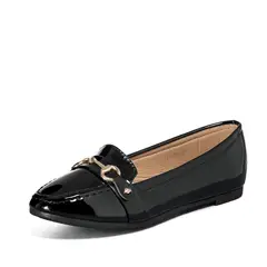 WEIDE - Mocasin Casual Mujer Vintage Clasico Charol YOU508