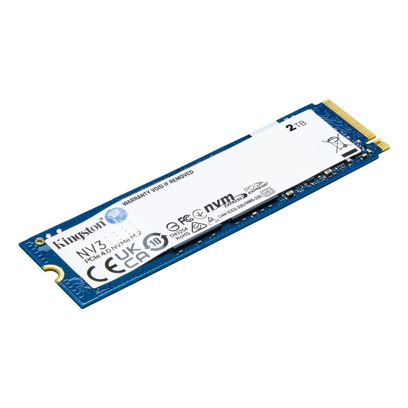 KINGSTON - Disco de Estado Sólido SSD Kingston NV3 2 TB M.2