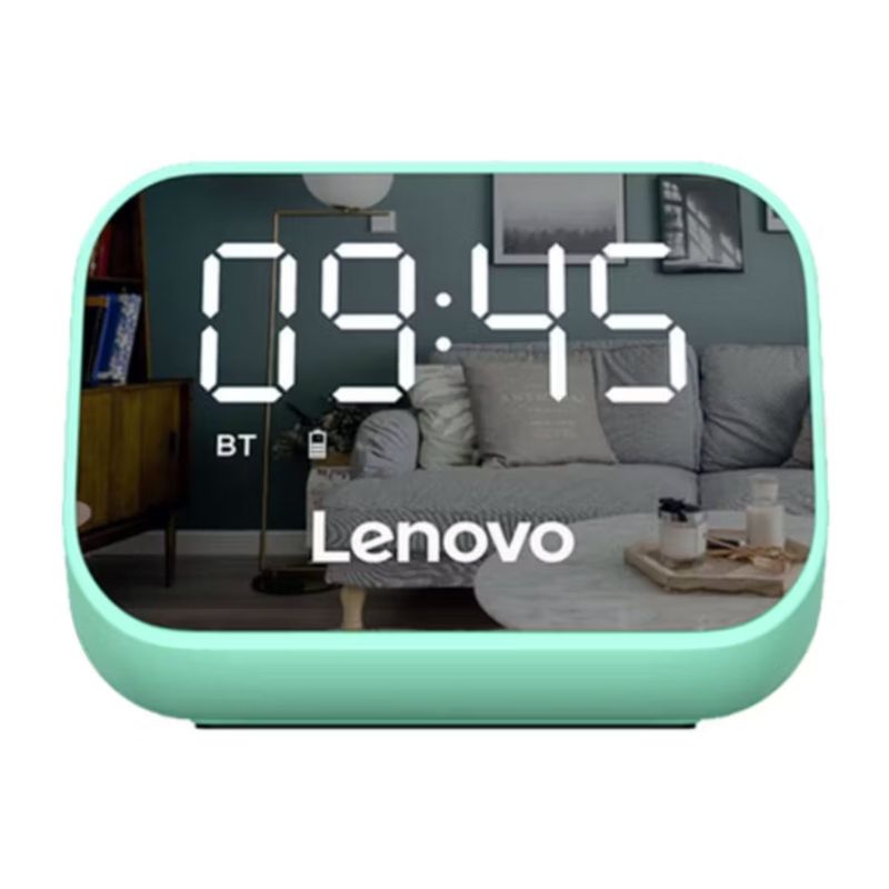 LENOVO - Reloj Despertador Con Parlante Bluetooth Lenovo Ts13 Verde - SC