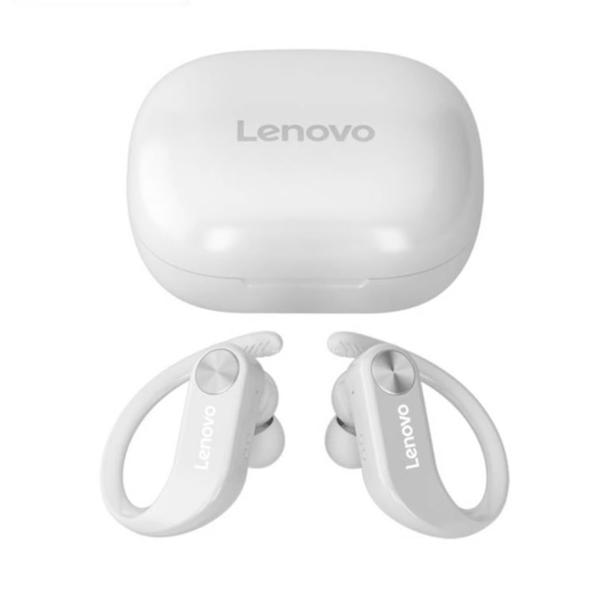 LENOVO - Audífonos Gamer Bluetooth Iluminación Lenovo Lp7 Color Blanco - SC