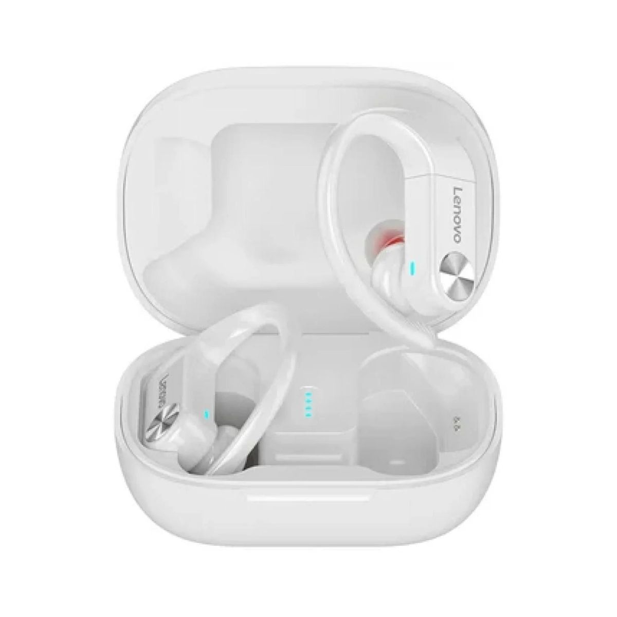 LENOVO - Audífonos Gamer Bluetooth Iluminación Lenovo Lp7 Color Blanco - SC